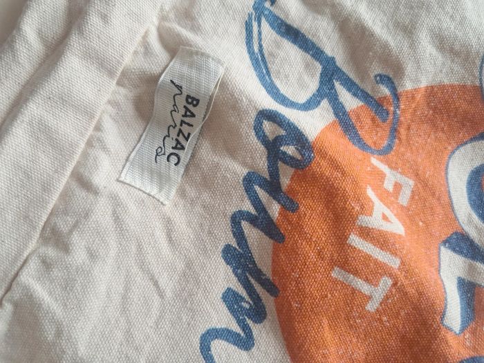 Grand tote bag balzac cotonniers  en tbe - photo numéro 3