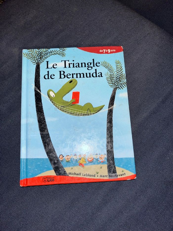 Livre pour enfants le triangle de bermuda par Michael Leblond et Marc bout avant