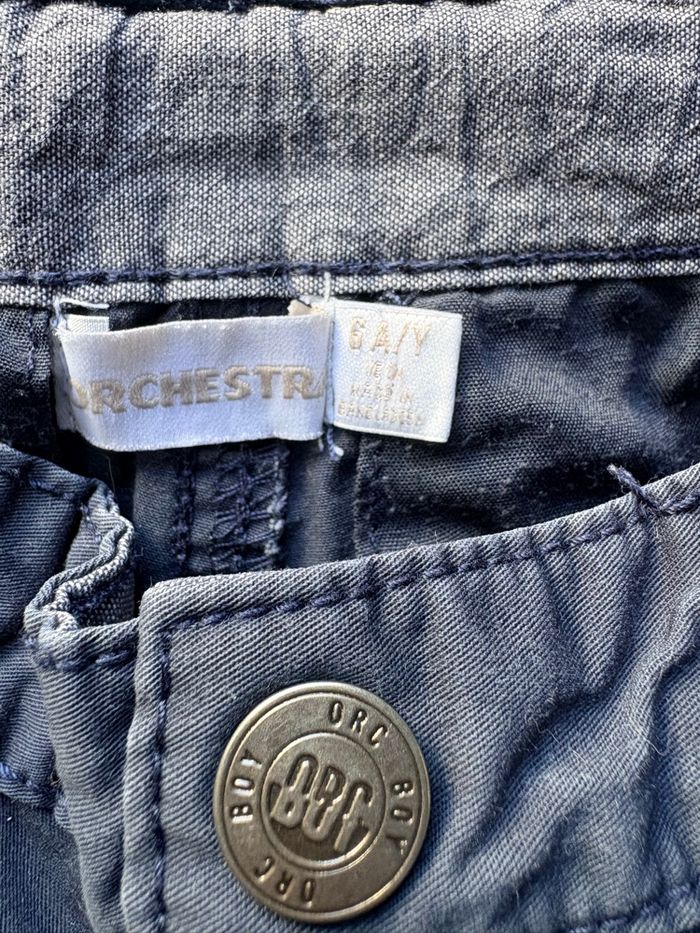 Short / Pantacourt Orchestra – 6 ans (116 cm) – Bleu marine – TBE - photo numéro 3