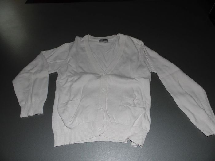 Ensemble 3 pièces Jupe, tee shirt MC, gilet Taille 6 ans - photo numéro 5