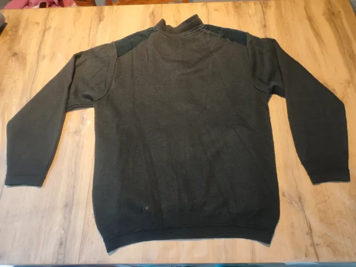 Pull Homme Paul Rhodamel Vert Foncé Col Rond - Taille XL - Très Bon État - photo numéro 2