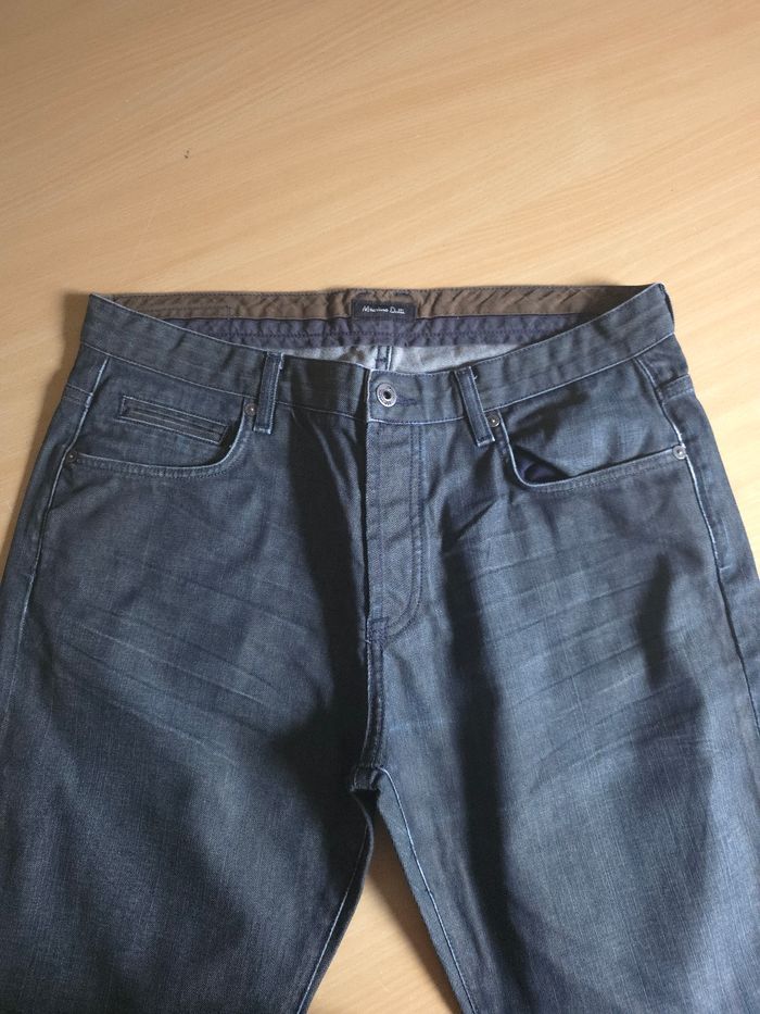 Jeans noir Homme/ Ado taille 42 marque Massimo Dutti 🎸 - photo numéro 6