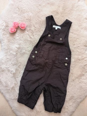 Salopette kitchoun 3 mois marron