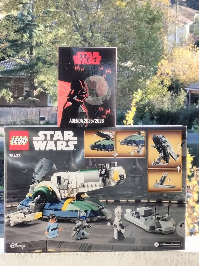 Lego star wars le vaisseau Jango fett et agenda - photo numéro 3