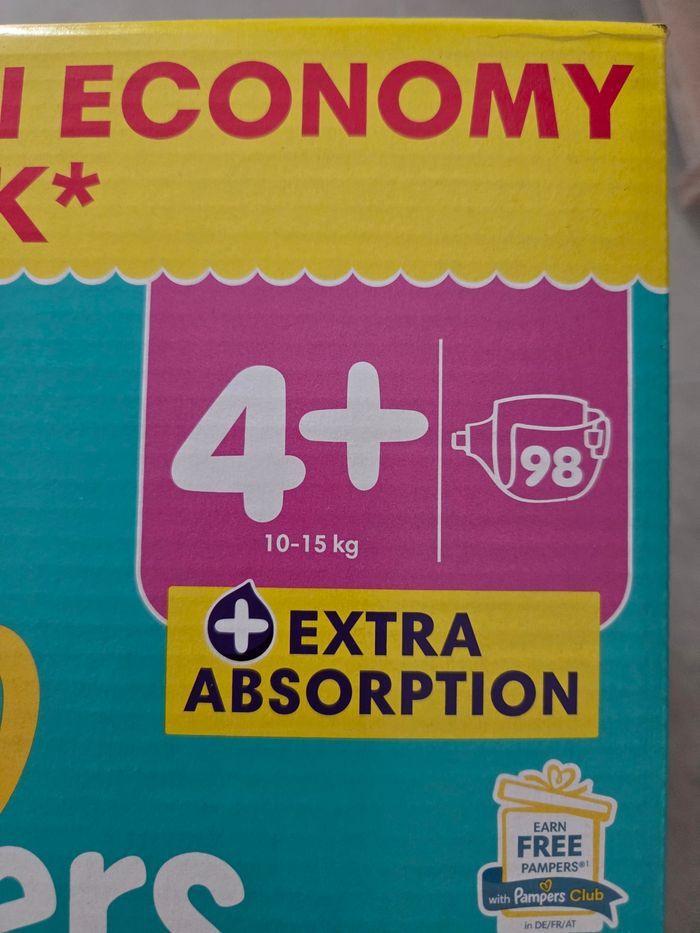 Couches taille 4+ - photo numéro 2