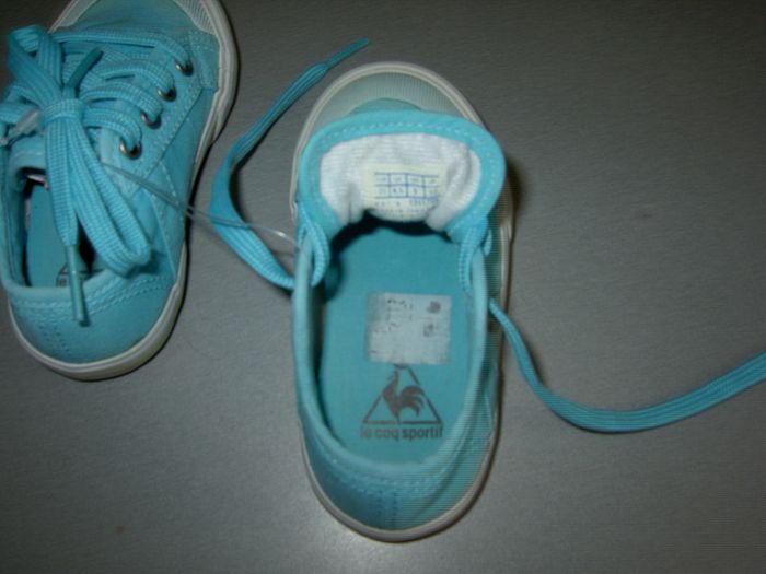 BASKETS BASSES TURQUOISE - LE COQ SPORTIF - P21 - n°10 - photo numéro 4