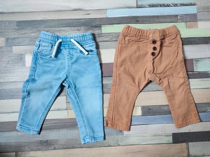 Lot pantalons 9 mois