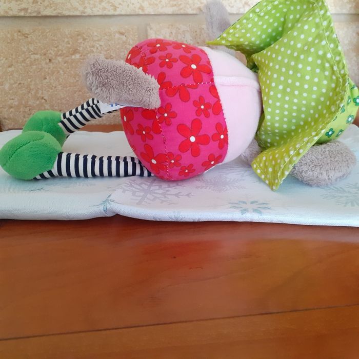 Babysun: Doudou/ Poupée "Lapin" *avec grelot - photo numéro 9