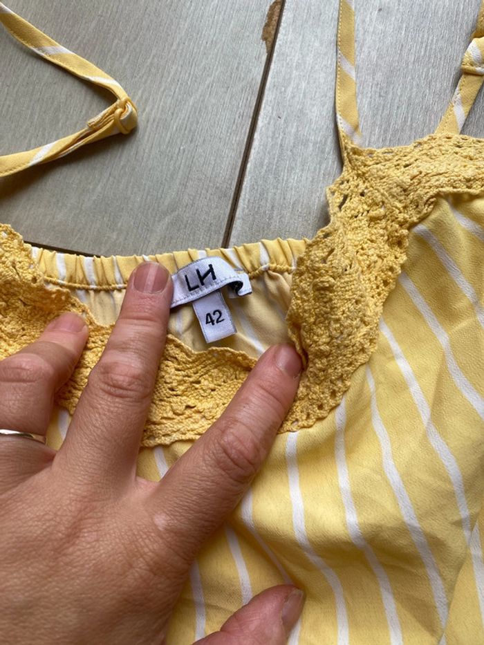 Débardeur jaune, taille 42 - photo numéro 2