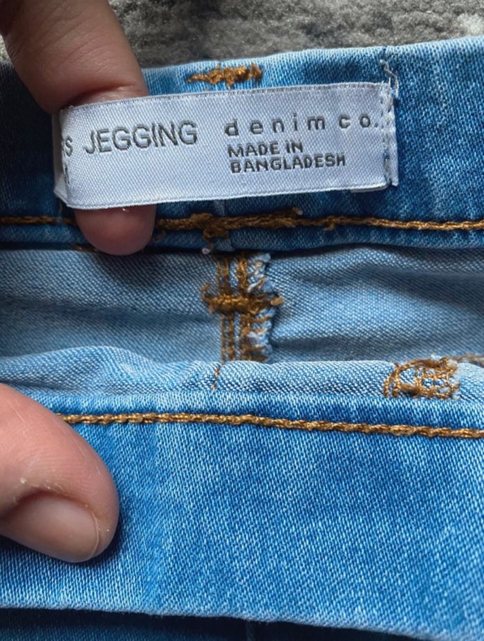 Jegging, 6/7 ans - 122 cm , Denim co - photo numéro 4