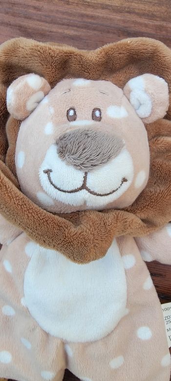 Doudou Lion 🦁 avec anneaux