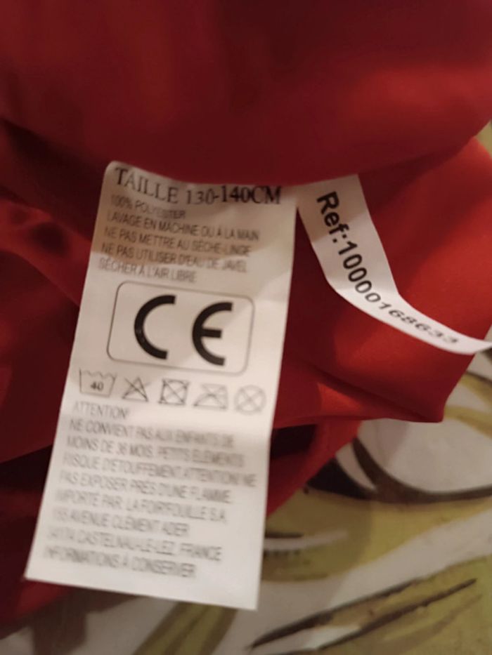 Déguisement costume robe rouge red Flamingo espagnol noir black chapeau cap dress Scarlet victorien - photo numéro 19