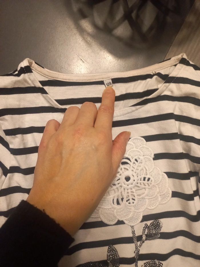 Lot tee shirt fille - photo numéro 8