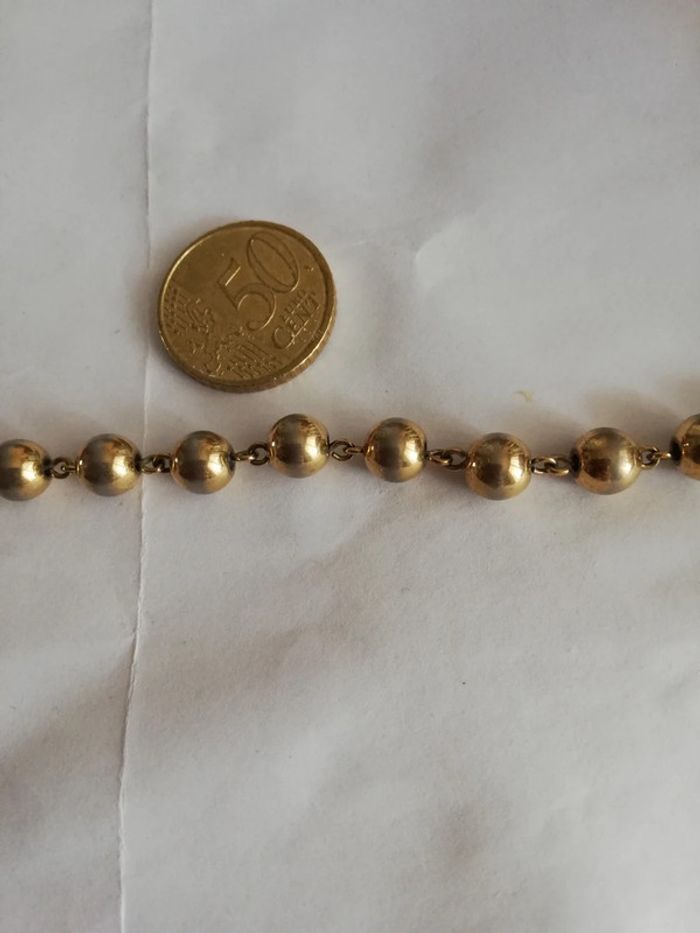 Magnifique bracelet vintage doré - photo numéro 2