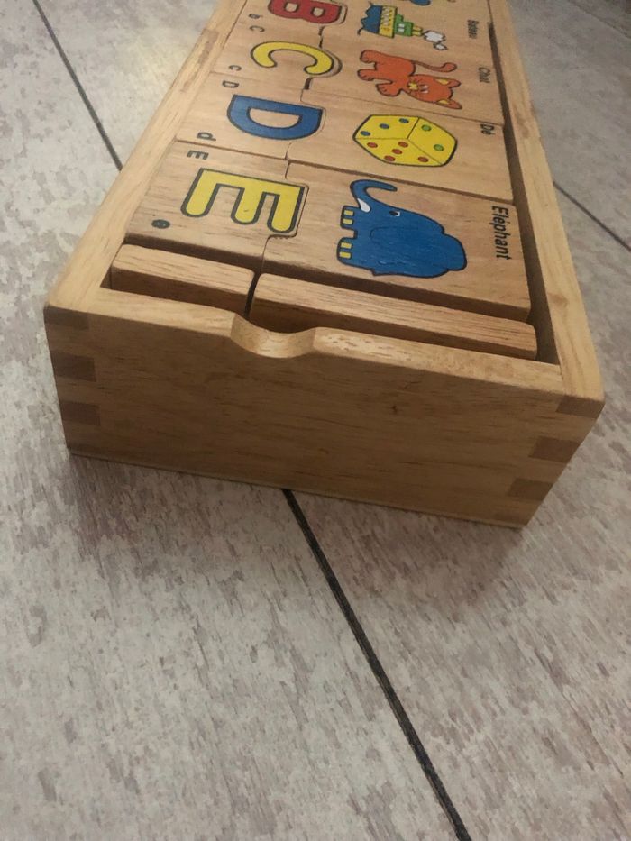 Jeu éducatif en bois - Alphabet - photo numéro 4