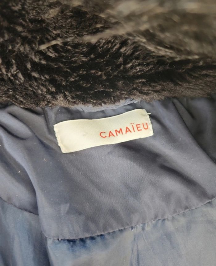 Doudoune cintrée Camaïeu marine taille S - photo numéro 5