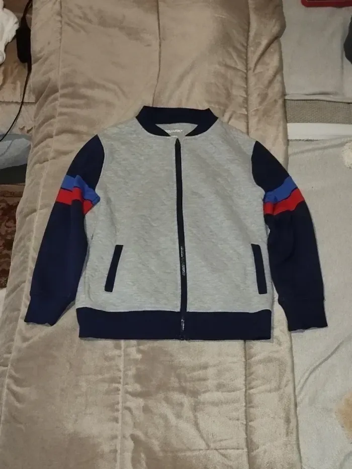 veste zippée primark garçon gris 11-12 ans - photo numéro 8