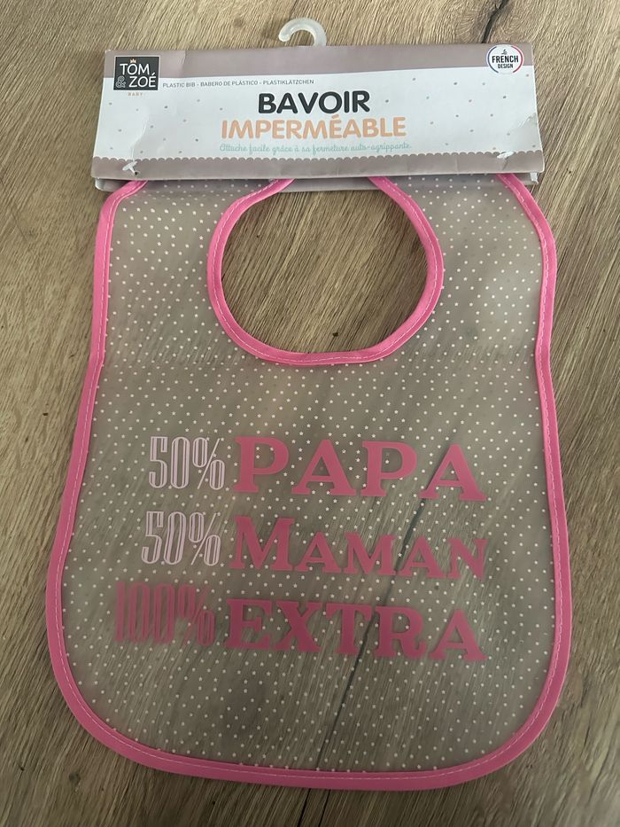 Bavoir imperméable Neuf