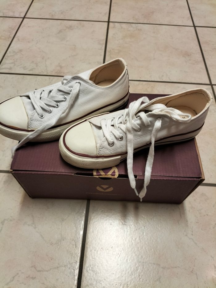 Baskets basses blanches Victoria - photo numéro 2