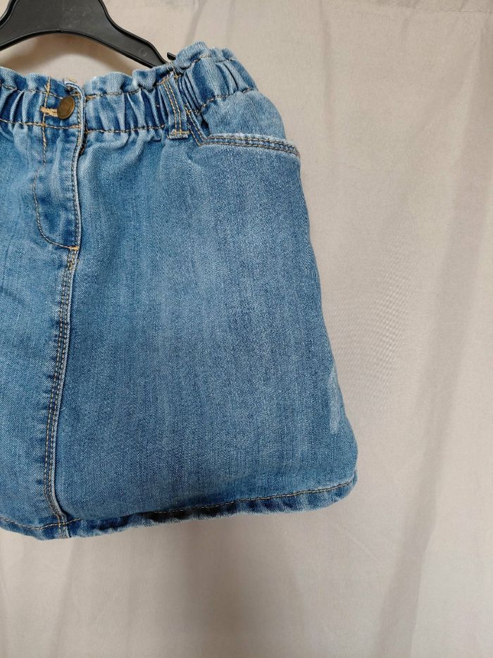 Très jolie jupe jeans fille T 8 ans - photo numéro 3
