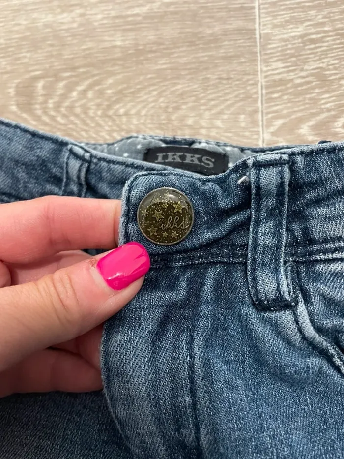 Short en jean ikks 6 ans - photo numéro 3