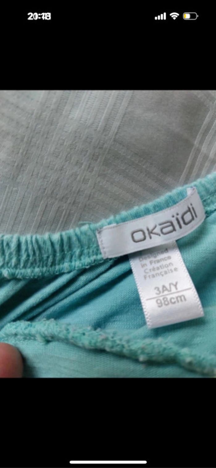 Combishort Okaidi taille 3 ans - photo numéro 3