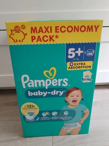 Couche pampers Baby Dry