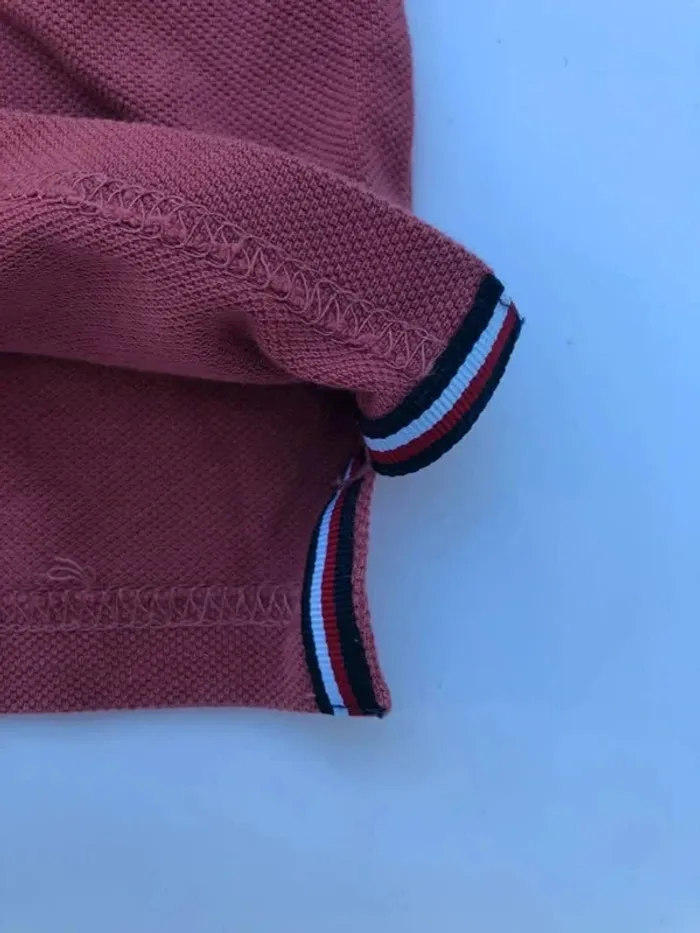 Polo Oxbow dark pink vintage Mens Size Small - photo numéro 7