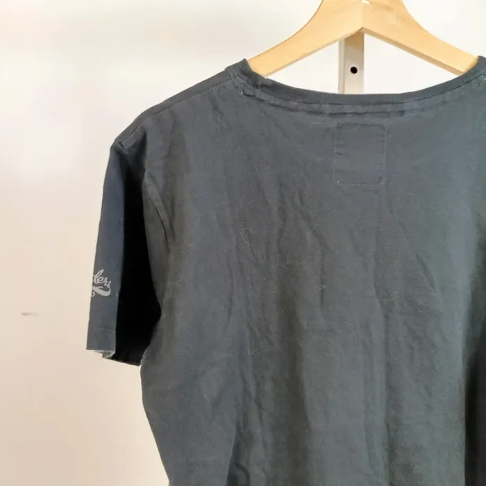 Tshirt noir imprimé USA Harry Landers Taille M homme A872 - photo numéro 7