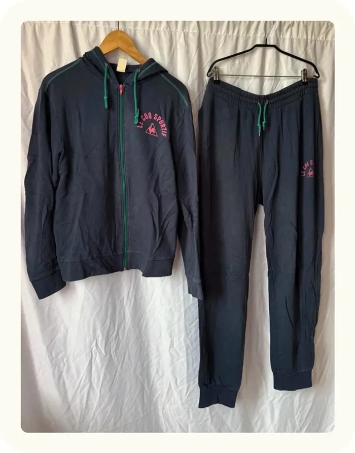 Ensemble survêtement veste homme Le coq sportif Taille L / XL