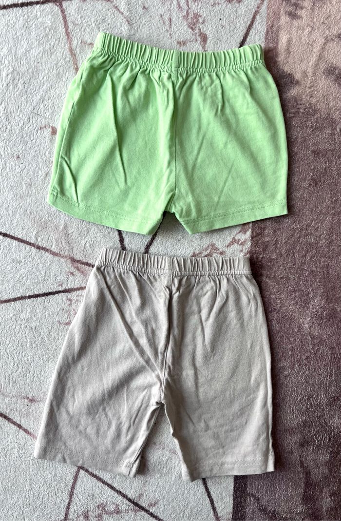 2 shorts coton 18 mois - photo numéro 2