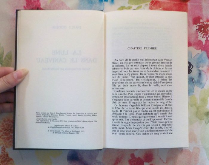 LA LUNE DANS LE CANIVEAU de David GOODIS Ed. France Loisirs - photo numéro 4