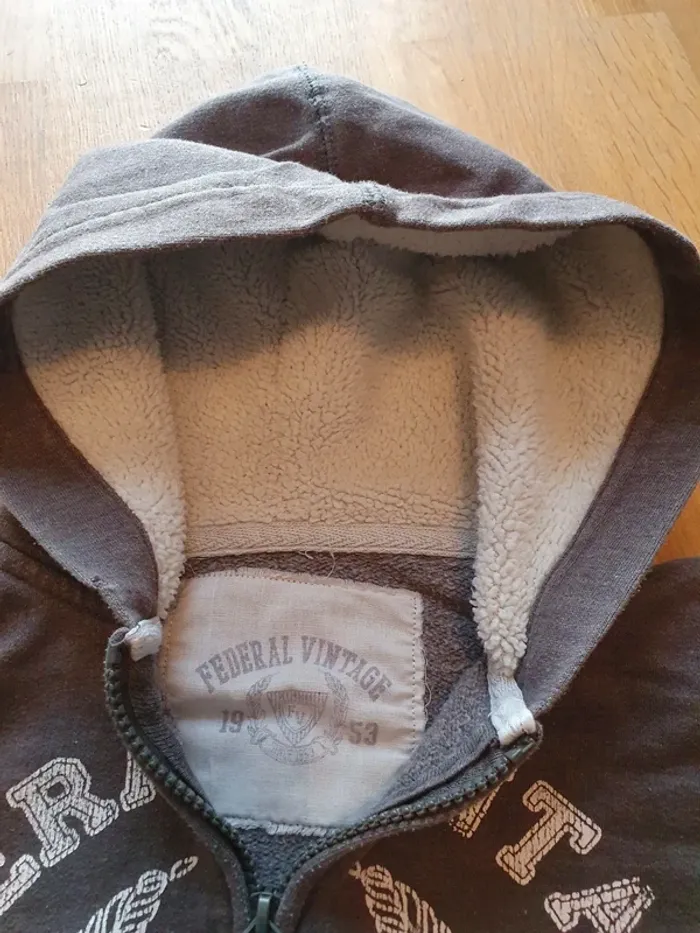 Gilet 6 ans, fédéral vintage - photo numéro 3