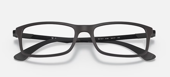 Monture Mat Noir Optique Rayban RB 7017 5196 54 - 145mm Nouvelle