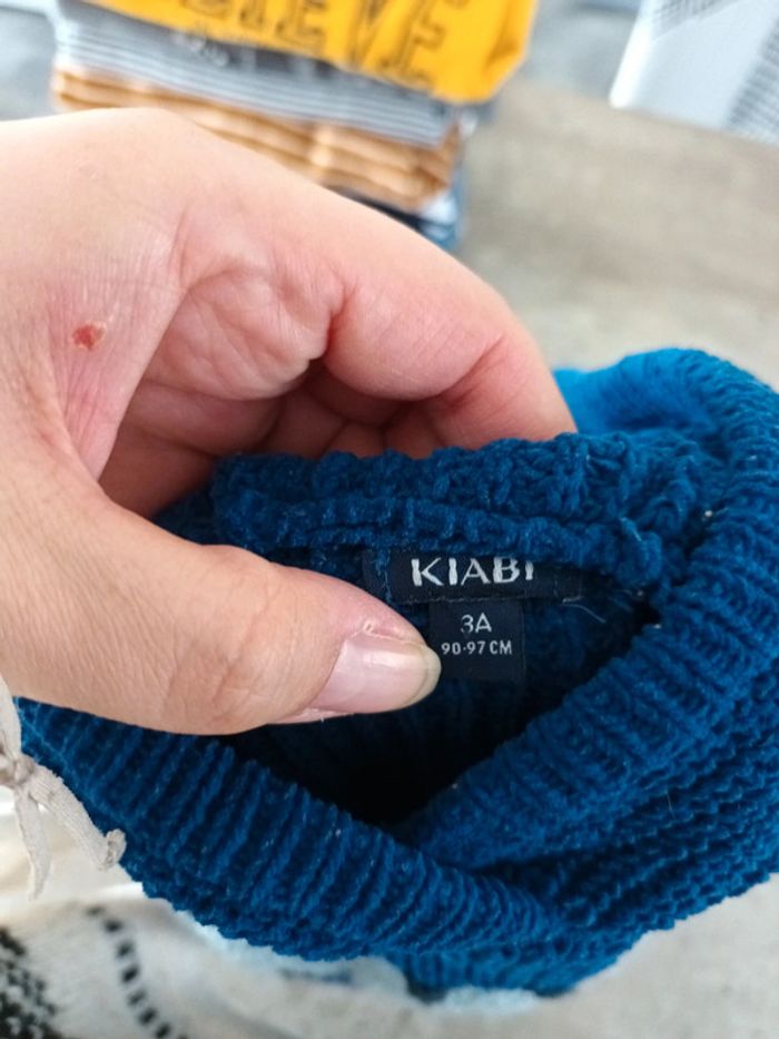 Gros pull en laine 3 ans - photo numéro 3