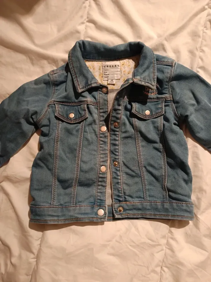 Veste en jean 24 mois