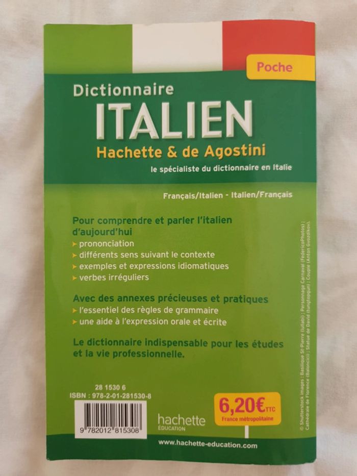 Dictionnaire de poche italien - photo numéro 2