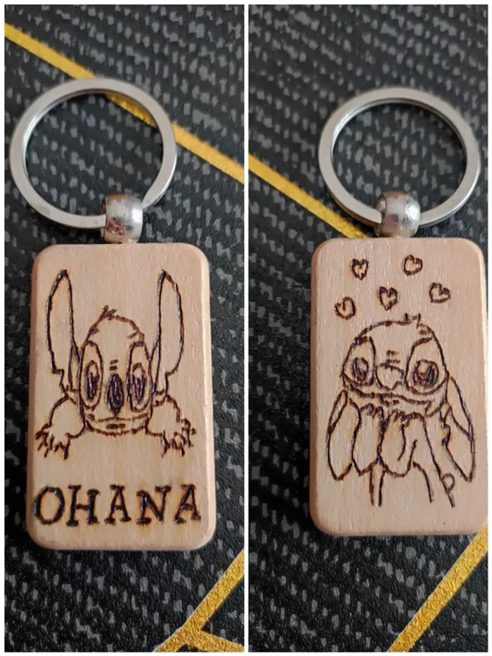 Porte clé stitch