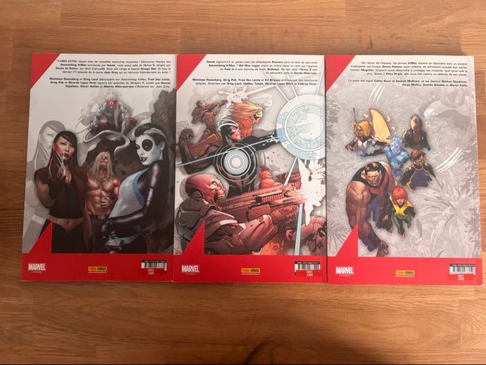 Xmen extra comics 1,2 et 3 - photo numéro 2