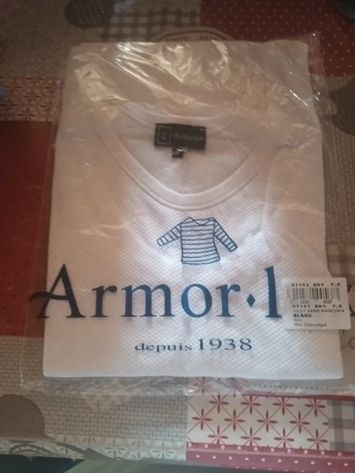 Maillot de Corps ou Marcel taille 5 armor lux