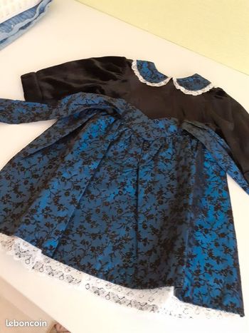 robe  de fêtes  12 mois