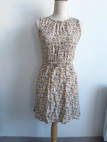 Robe à motif fleurs Monoprix 14 ans