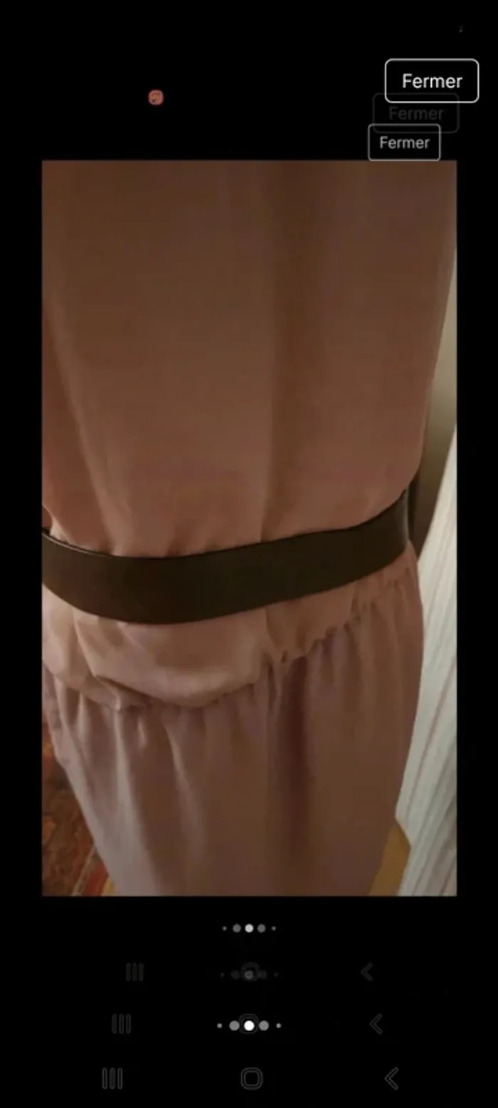 Ceinture Marron cuir Frankie Morello Milano 85cm - photo numéro 8