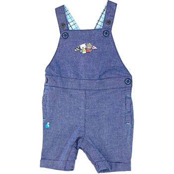 Salopette-short 3 mois en coton Sergent Major