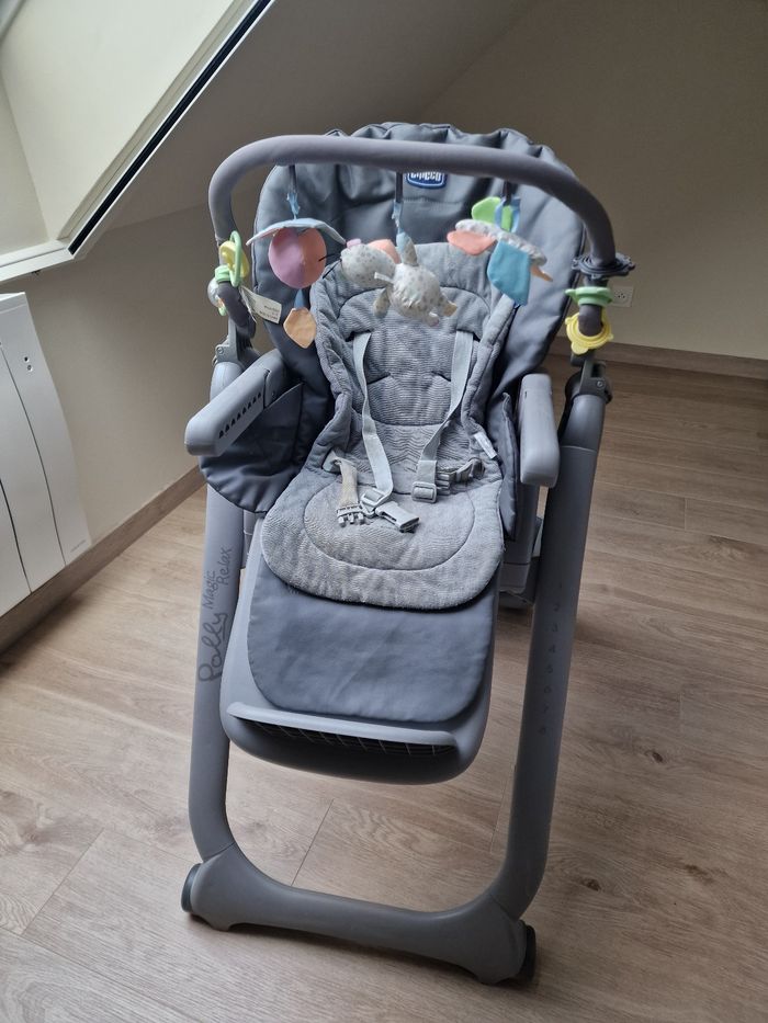 Chaise haute  évolutive