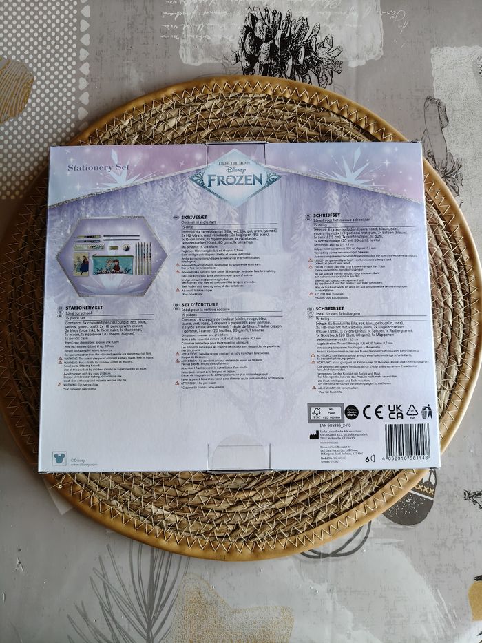 Papeterie La reine des neiges - photo numéro 2