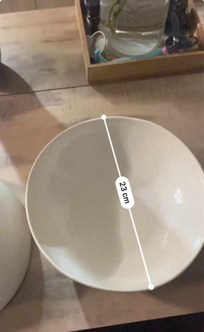 Lots de 2 assiettes creuse maison du monde - photo numéro 3