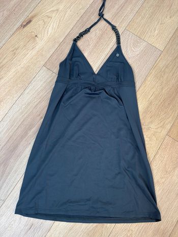 Robe de plage Banana Moon noire en S