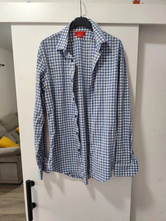 Comme neuf, chemise à carreaux Zara, taille M ou 40.