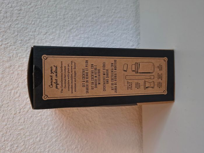 Gentlemen's matériel Pilon et Ensemble de Bocal en Verre à Cocktail - photo numéro 3